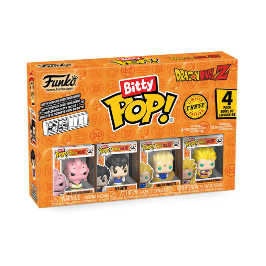 Funko Bitty Pop! Dragon Ball Z Goku 4PK, 2.2 cm