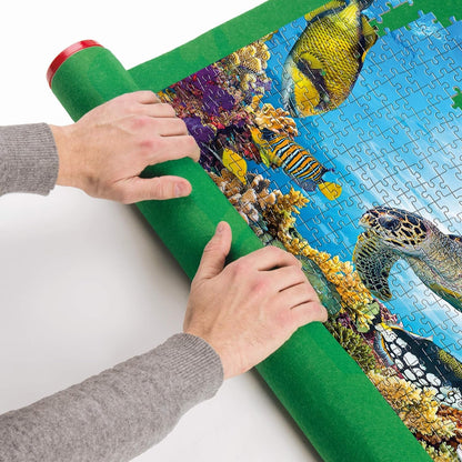 Clementoni Covor pentru Puzzles Verde, 3