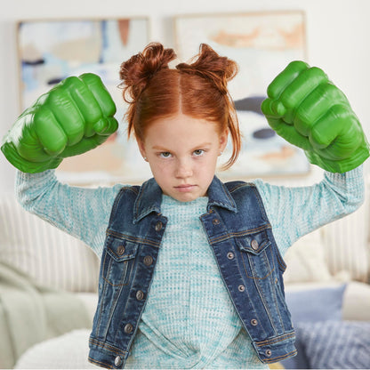 Marvel Avengers Hulk Mănuși Gamma de Joacă de Rol, verzi