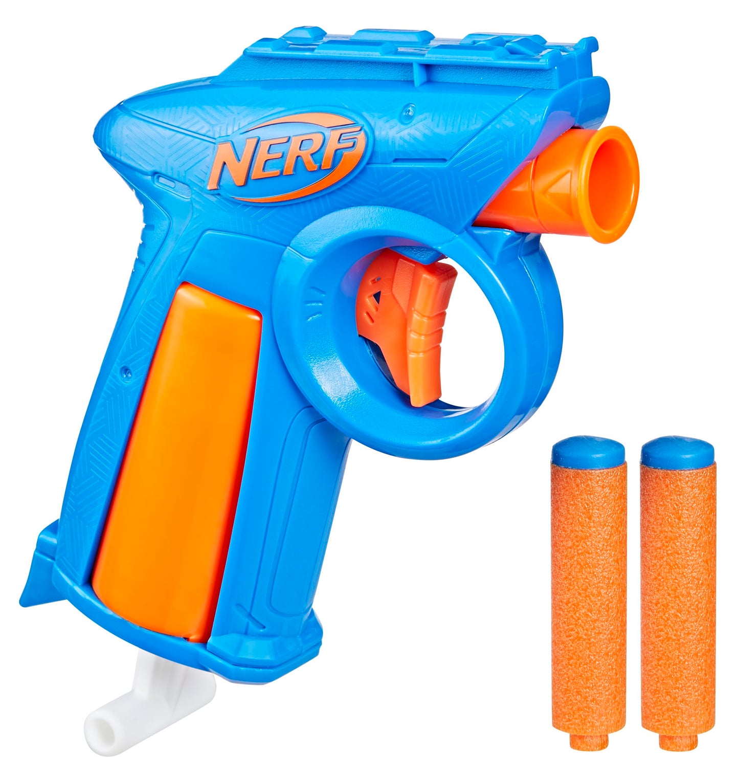 NERF N Series Flex Blaster cu săgeți din spumă, 2 săgeți precise, cu maner de tragere, pentru copii de la 8 ani