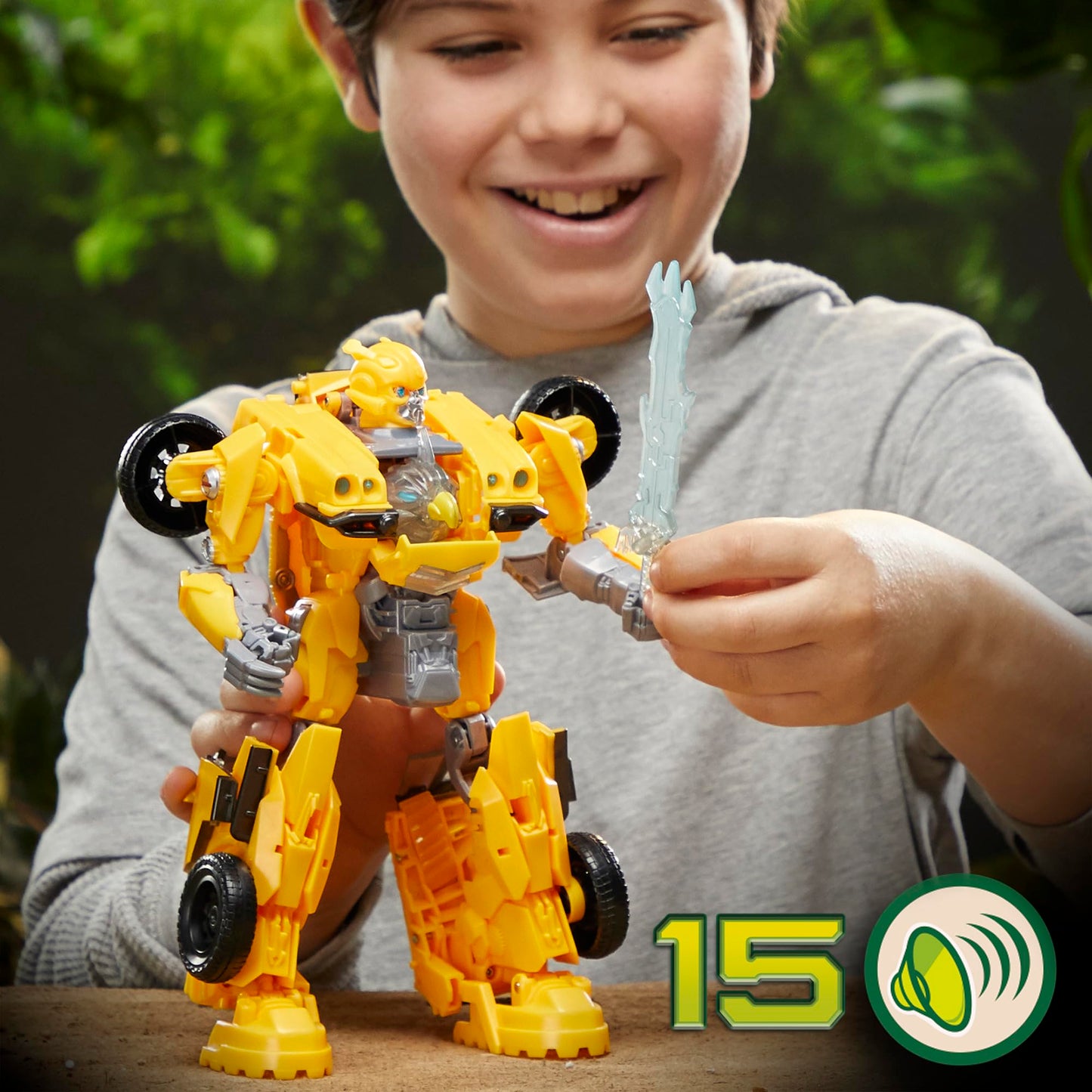 Transformers Figurina Bumblebee Beast Mode, 25 cm