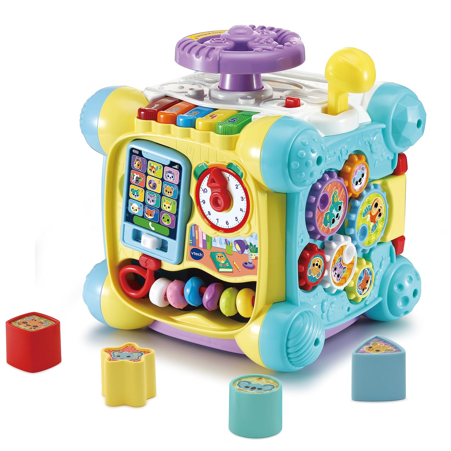 VTech Cub interactiv Baby, muzica si forme, 12-36 luni