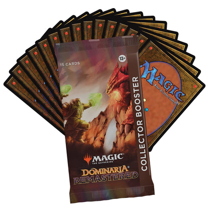 Cutie Collector Booster Magic: The Gathering Dominaria Remastered, 12 Pachete (Versiune Engleză)