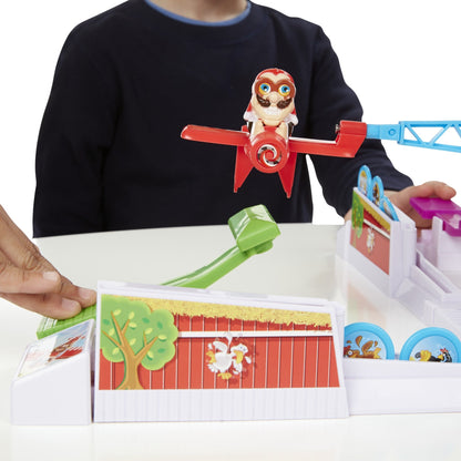 Hasbro Gaming Looping Louie - joc amuzant pentru 2-4 jucători, vârsta 4+, perfect pentru întreaga familie, joc de îndemânare, cadou de Crăciun.
