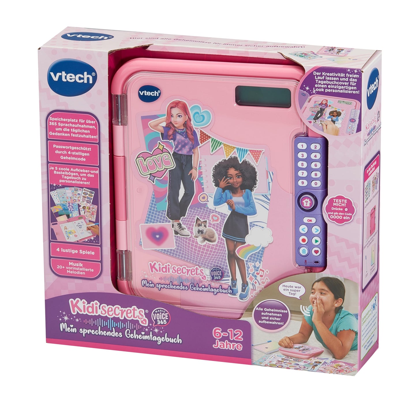 Vtech KidiSecrets Magic Voice 365 Jurnal 2în1