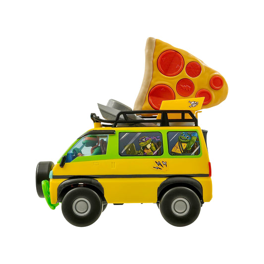 Masinuta telecomanda Testoasele Ninja  Pizza Blaster