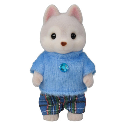 Sylvanian Families Familia Catelusilor Husky, 3+ ani