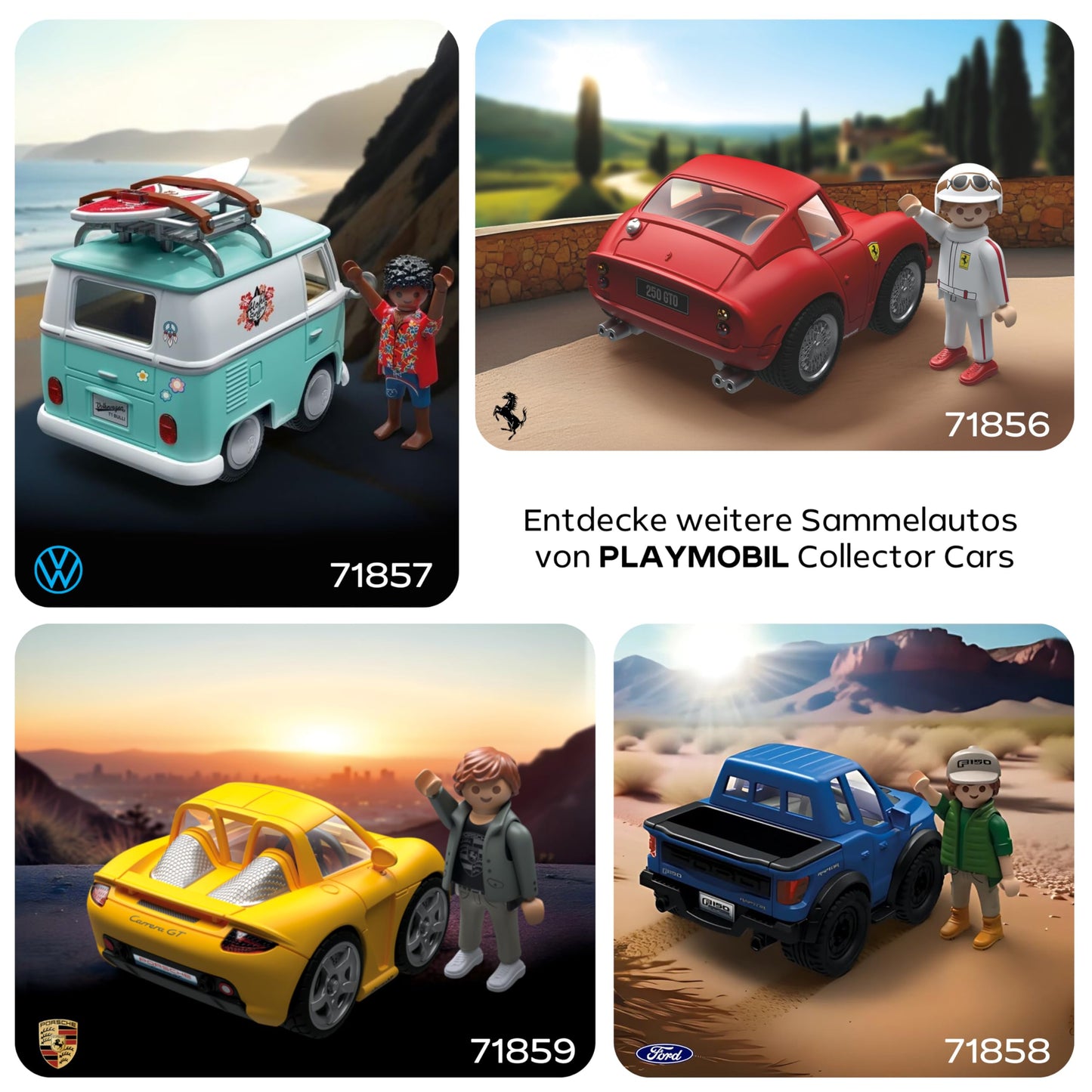 PLAYMOBIL | Mașini de Colecție | Porsche Carrera GT | Model Auto pentru Adulți și Copii, Fani Auto & Colecționari | 71859