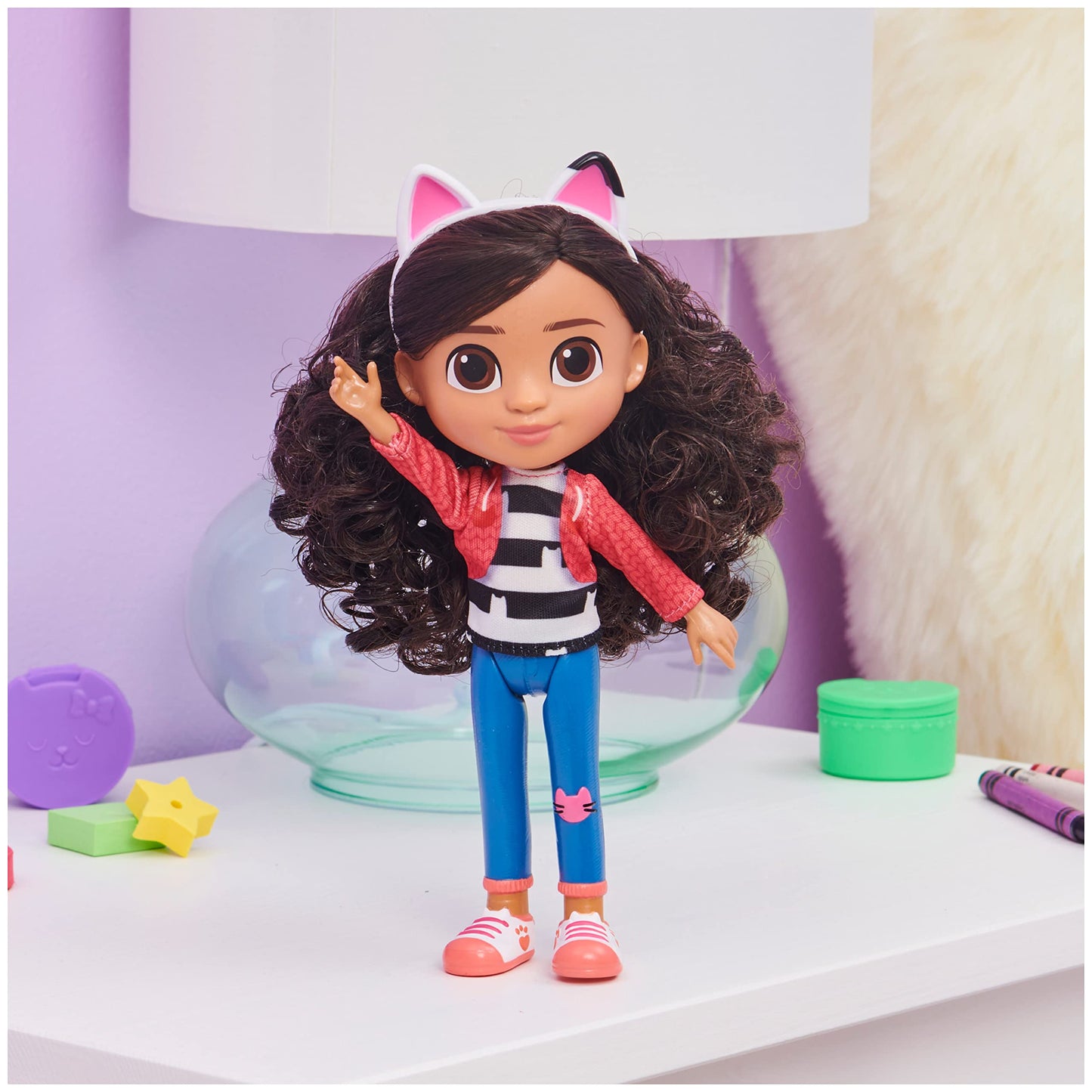 GABBY'S DOLLHOUSE - PĂPUȘA GABBY - Păpușa Gabby 20 cm 6060430 - Jucării pentru copii 3 ani +