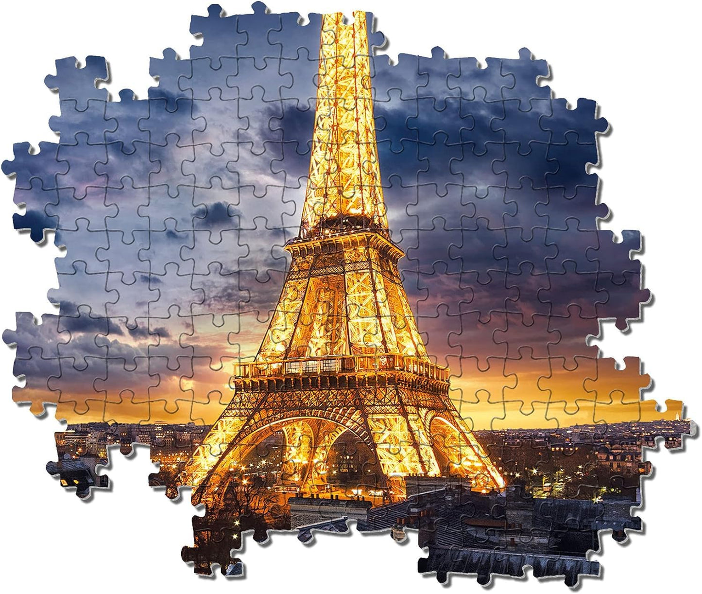 Clementoni 39514 Turnul Eiffel – Puzzle 1000 piese, joc de îndemânare pentru întreaga familie, joc colorat de asamblare, puzzle pentru adulți de la 14 ani