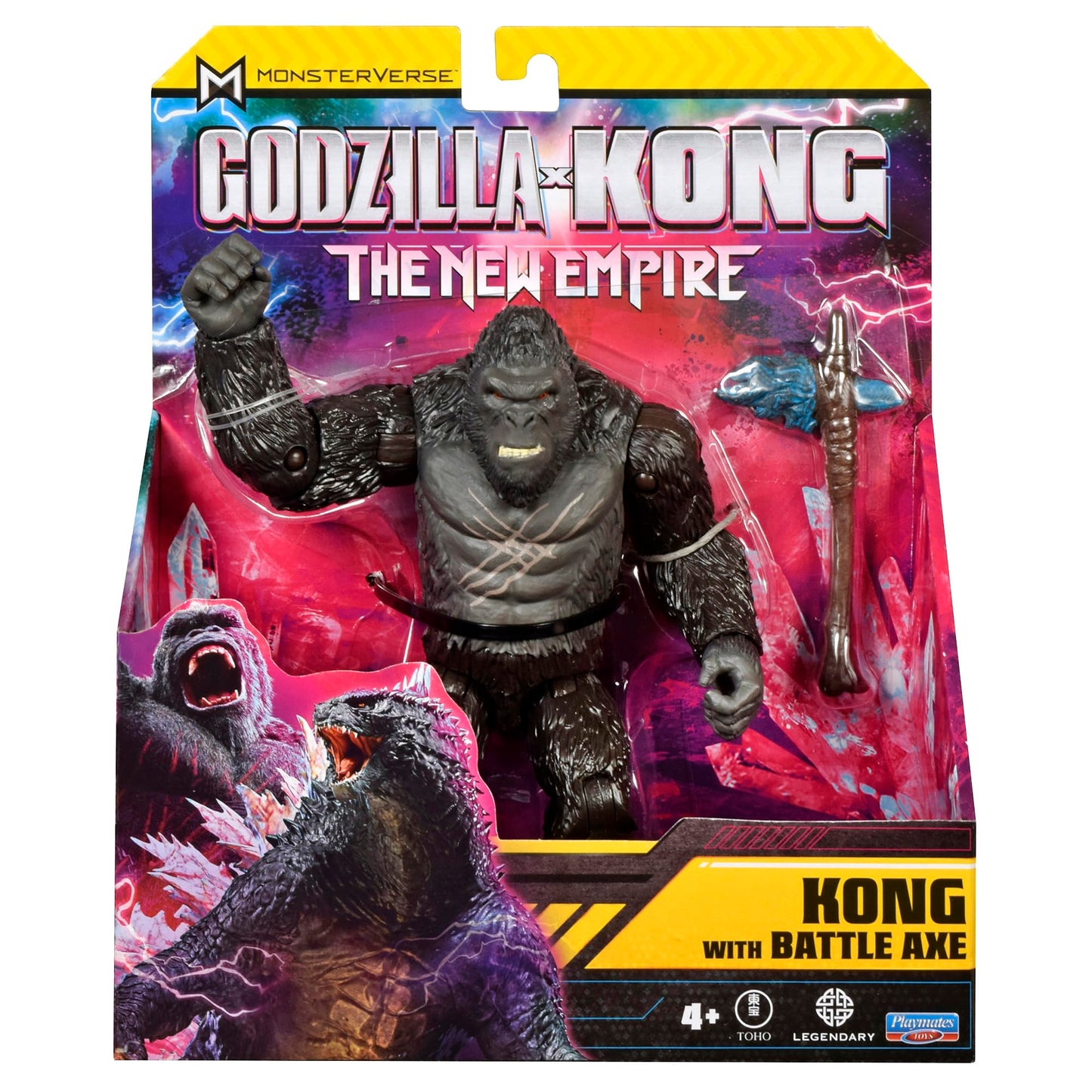 MonsterVerse Kong Figurina de actiune, 15 cm, 4+ ani