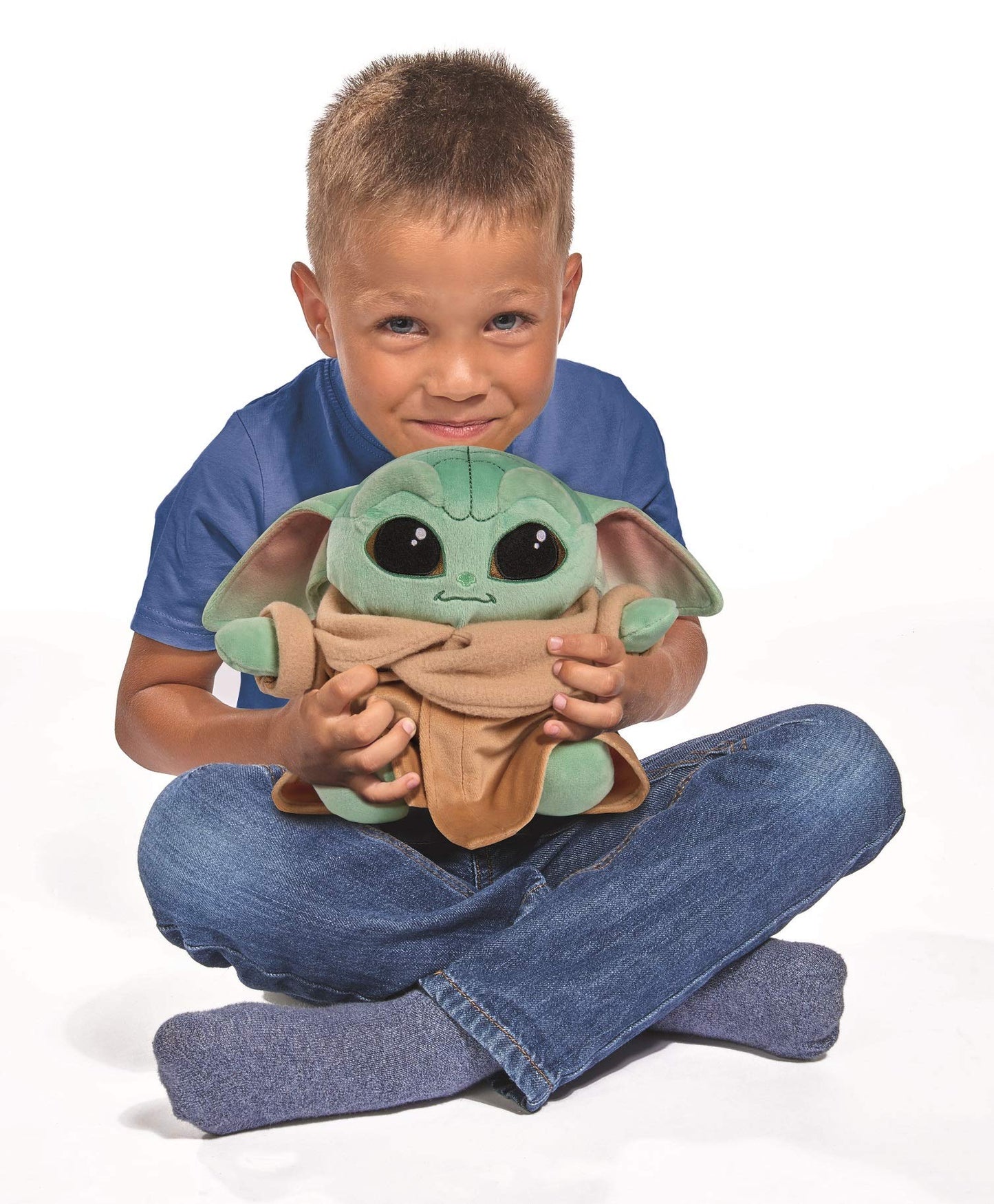 Simba Figurină Pluș Baby Yoda Mandalorian, 25 cm