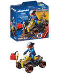 PLAYMOBIL 71039 Quad Offroad City Action, 4+ ani