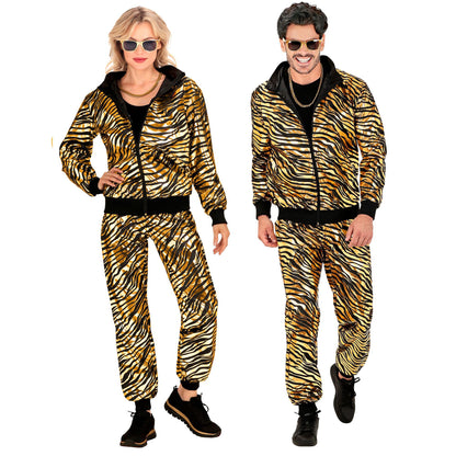 WIDMANN MILANO Costume de Petrecere - Training cu Model Animal, Outfit Anii '80, Jogging, Costum de Carnaval
