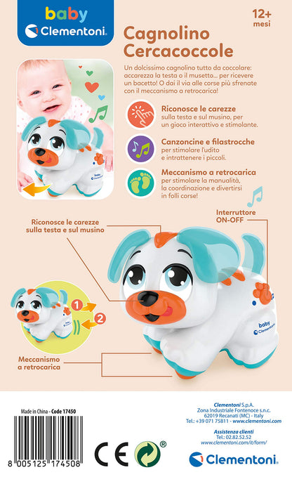Jucarie interactiva Baby Clementoni - Micul meu catelus