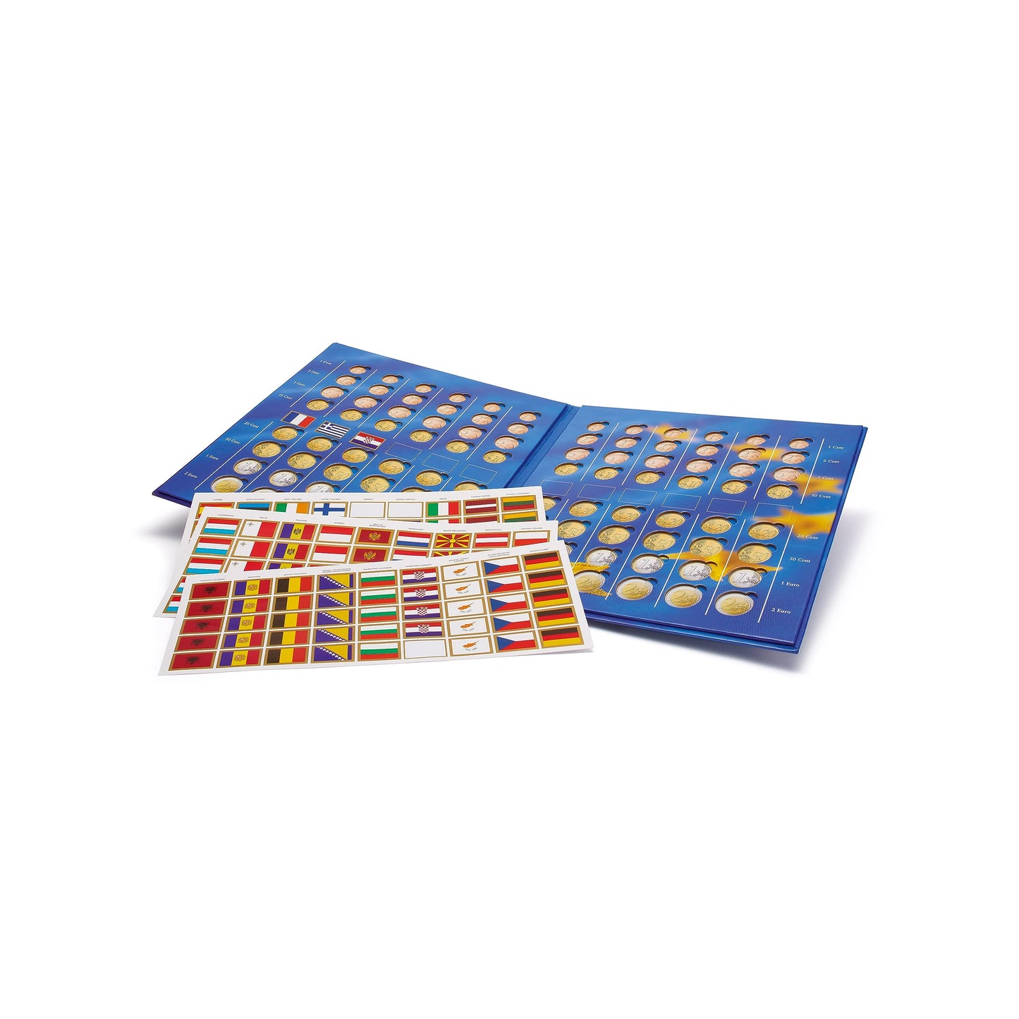 Leuchtturm 369634 Album monede Presso Euro-Collection Band 3
