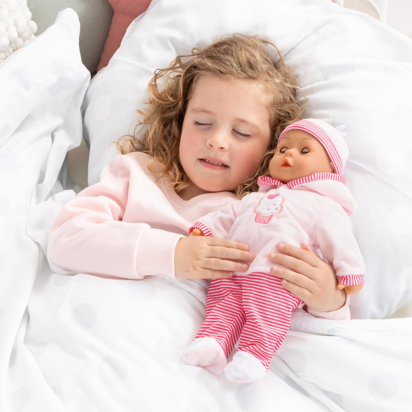 Bayer Design Păpușă Bebe 38 cm, 24 sunete