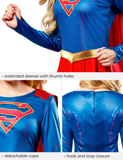 Rubie's Costum Supergirl adulți, mărimea S