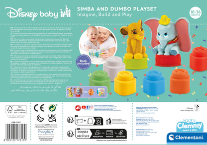 Clementoni 17817 Set Clemmy Disney, cuburi moi