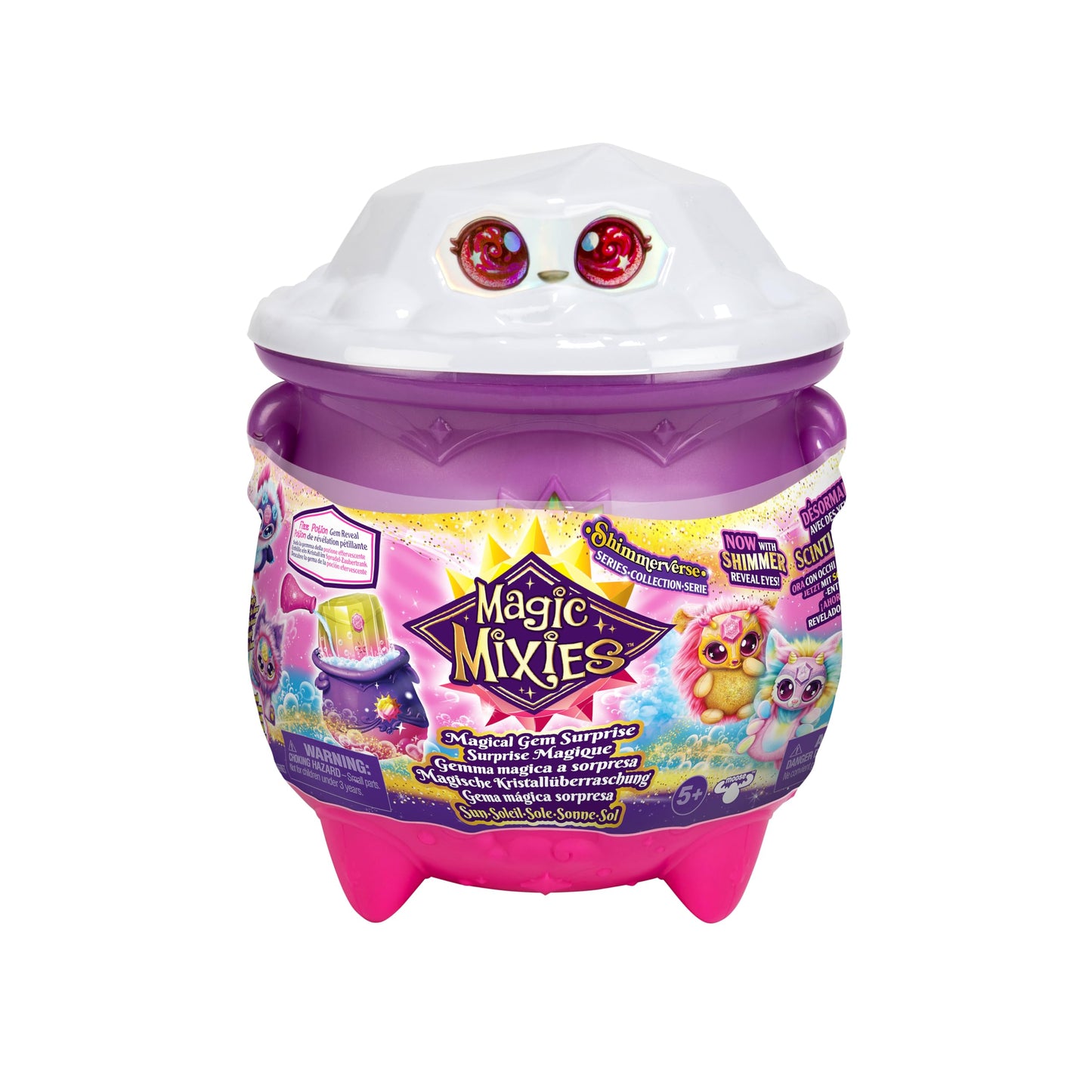 Magic Mixies Cazan Magic cu Surpriza Cristal si Pluș
