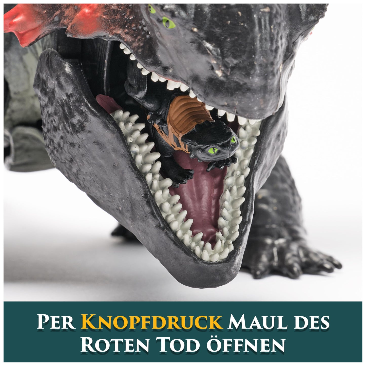 DreamWorks Dragons Set figurine Roter Tod si Fara Dinti, 4+ ani
