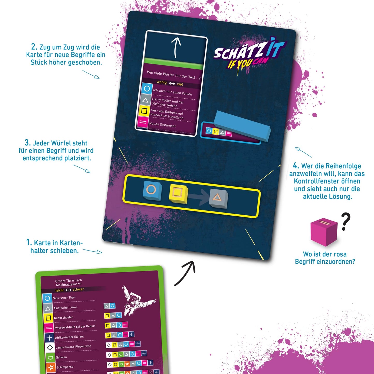 Moses Joc de Societate Schatz it, quiz/bluff, 2-5 jucatori