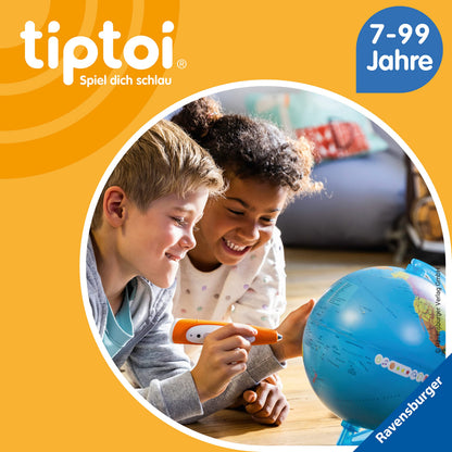 Ravensburger tiptoi 00107 Glob interactiv, 197 tari, 7+ ani