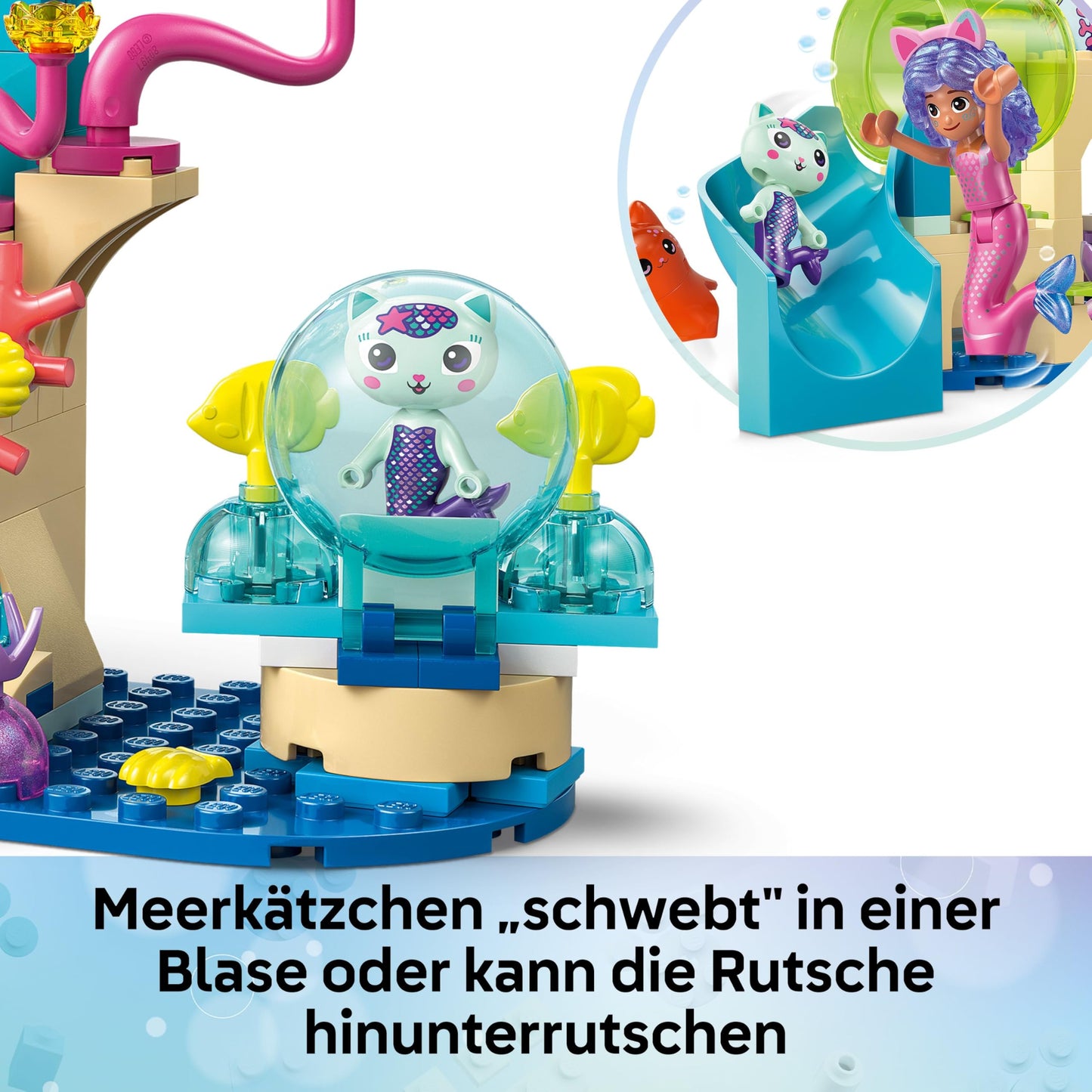 LEGO 11204 Gabby's Dollhouse Aventură Acvariu Sirenă, 4+ ani