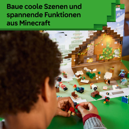 LEGO 21280 Minecraft Calendar Advent 2025, 24 surprize, 7+