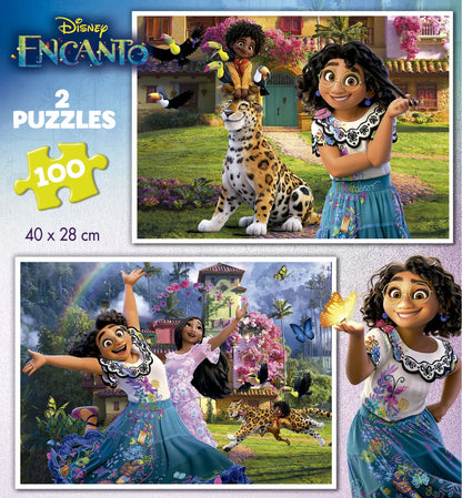 Educa Puzzle Disney Encanto, 2x100 piese, 6+ ani