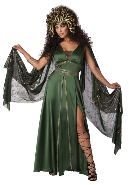 California Costumes Medusa Regina Gorgonelor Costum de carnaval pentru femei Mărime M