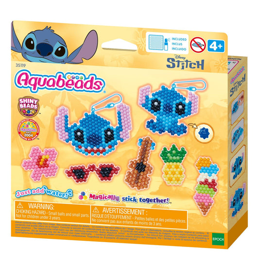 Aquabeads 35119 Set breloc Stitch, 700 perle, 4+ ani