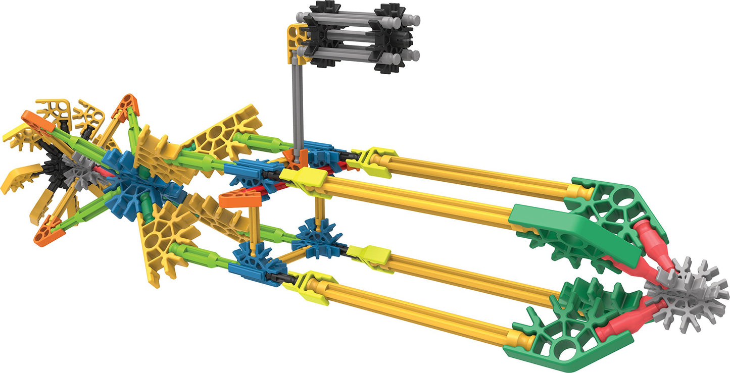 K'NEX 12418 Set de construcție Fantasie cu 35 modele, jucărie educativă STEM pentru copii de la 7 ani