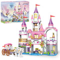 COGO Set de constructie Castelul Fetei, 516 piese, 6+ ani