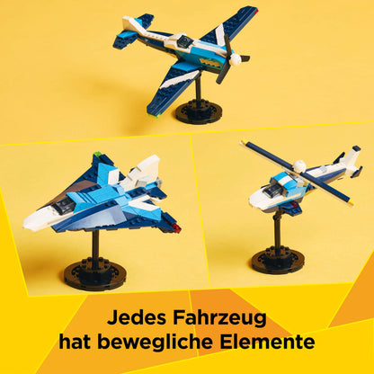 LEGO Creator 31160 Set construcție Avion 3în1, 7+ ani