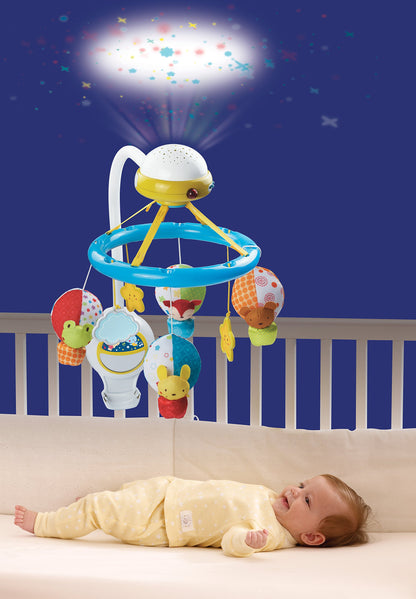Carusel Muzical Patut Vtech Noapte Buna Bebe Cu Activare Vocala si proiector - Vtech
