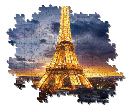 Clementoni 39514 Turnul Eiffel – Puzzle 1000 piese, joc de îndemânare pentru întreaga familie, joc colorat de asamblare, puzzle pentru adulți de la 14 ani
