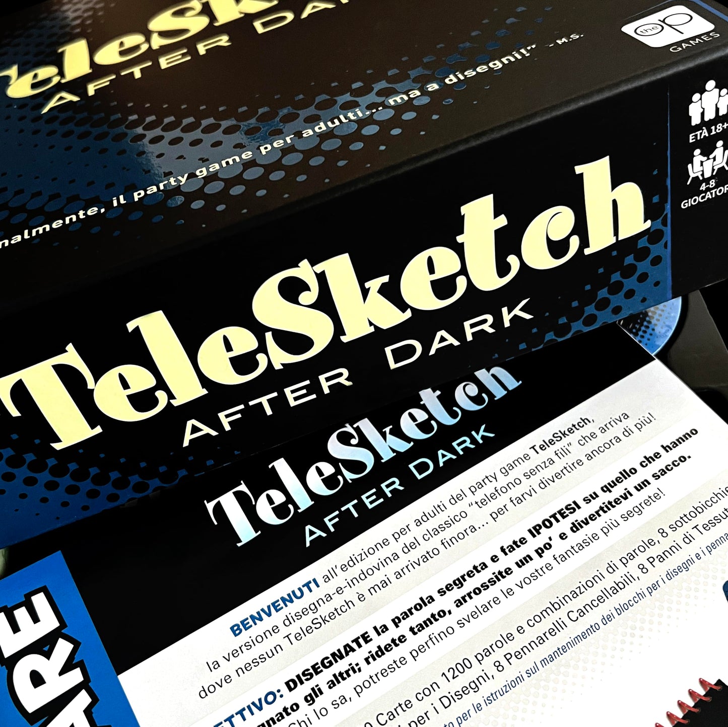 Asmodee Telesketch After Dark, 18+ (italiană)