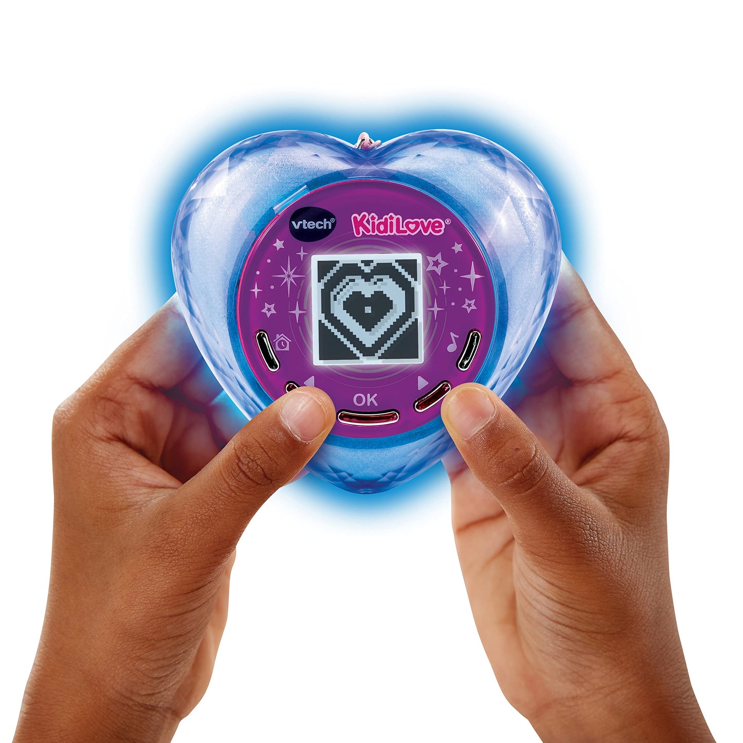 VTech KidiLove – Animal de companie magic în inimă luminoasă – Cu efecte de lumină, muzică și jocuri – Pentru copii de 5-10 ani
