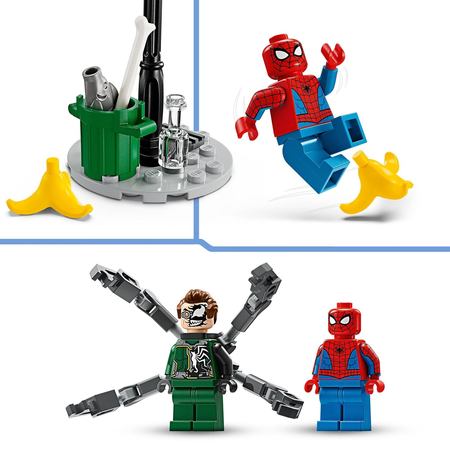 LEGO Marvel 76275 Spider-Man vs Doc Ock, 77 piese