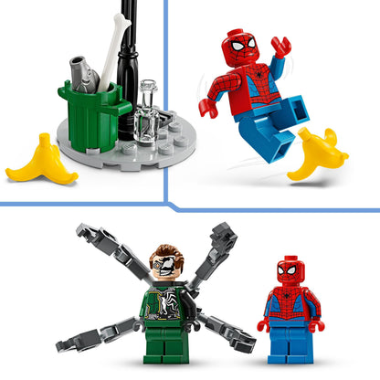 LEGO Marvel 76275 Spider-Man vs Doc Ock, 77 piese