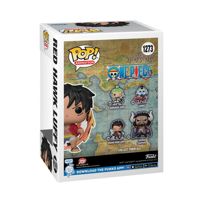 Funko Pop! One Piece Red Hawk Luffy Chase (strălucește)