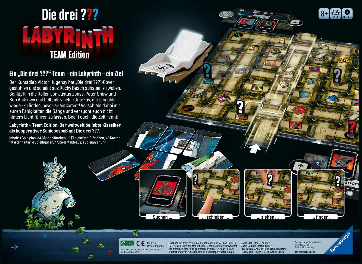 Ravensburger 22685 Labirint Team Edition, 8+ ani