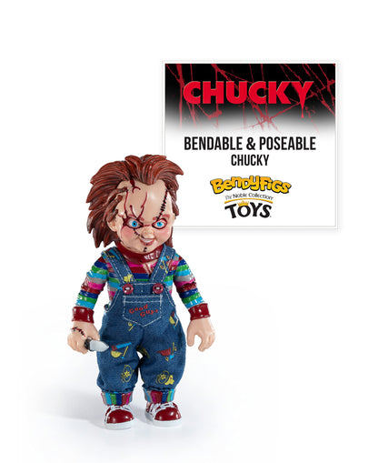 Figurină de acțiune The Noble Collection Movies: Child's Play - Chucky (Bendyfigs), 14 cm