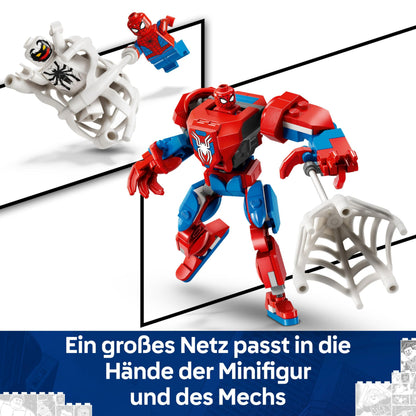 LEGO Marvel 76308 Spider-Man Mech vs. Anti-Venom, 6+ ani
