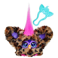 Furby Furblets Jucărie de pluș electronică Gepard pete 6+ ani cu muzică și breloc