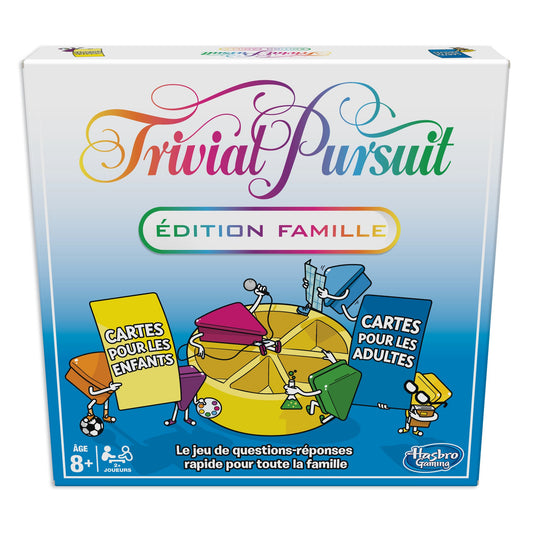 Trivial Pursuit - Joc de societate Trivial Pursuit Familie - Joc de gândire - Versiunea în limba franceză