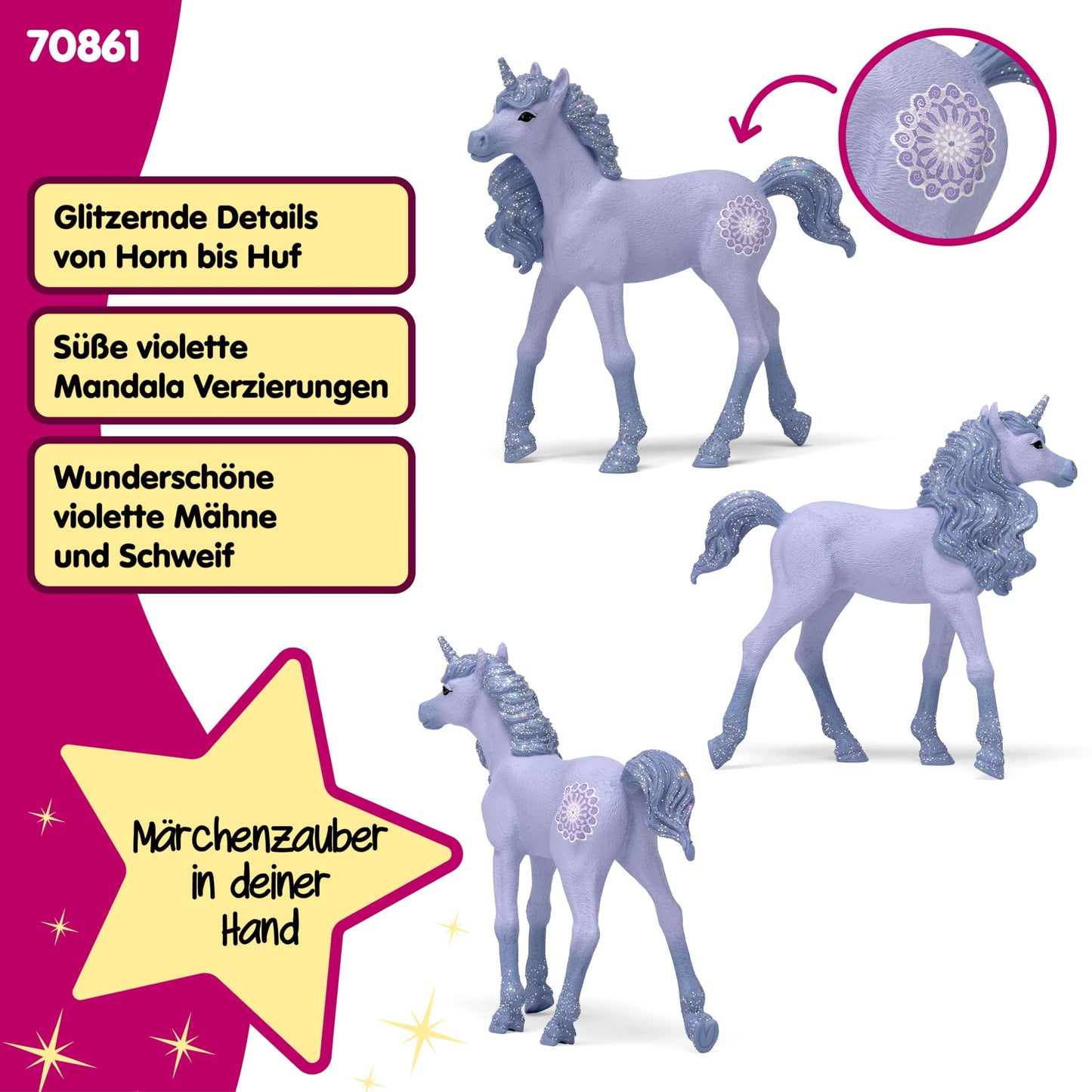 Schleich BAYALA Set de joacă Figurina Mânz Unicorn Iris 5+ ani