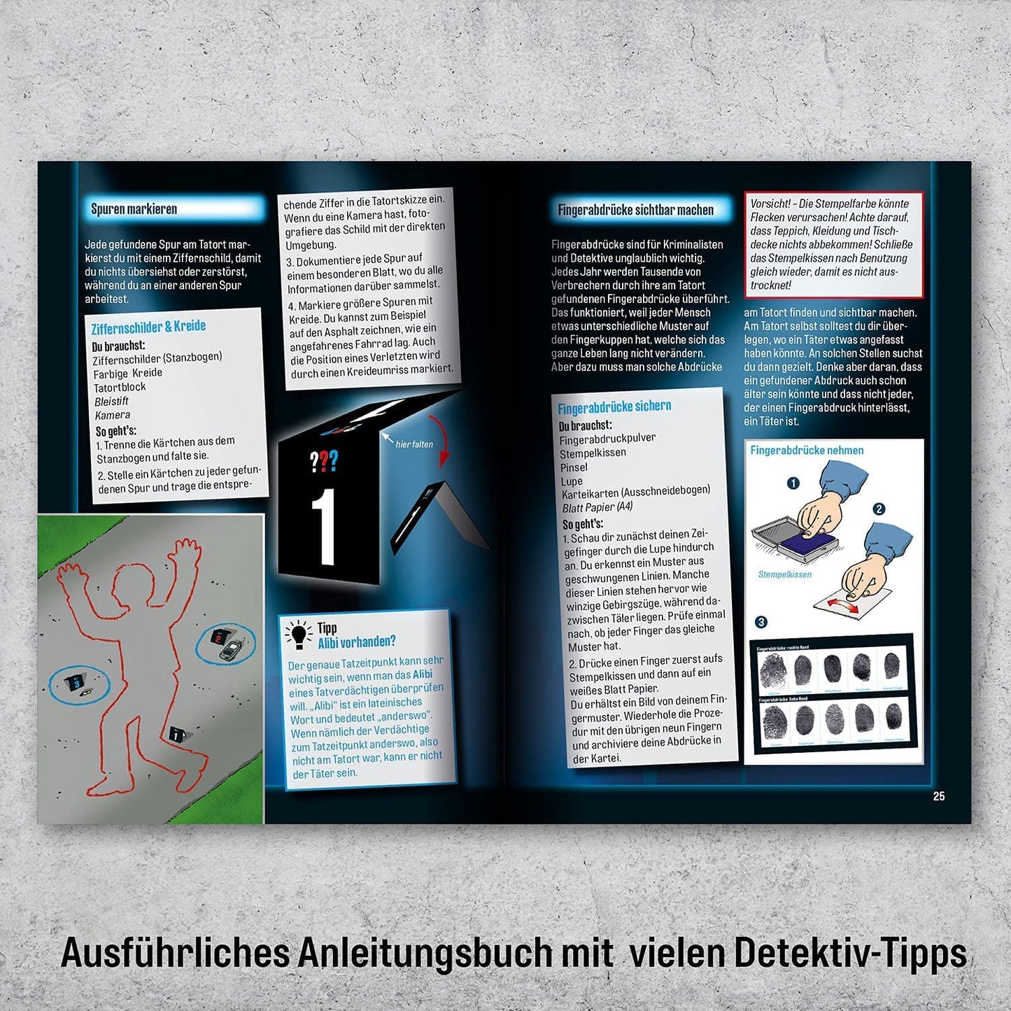 KOSMOS Set detectiv Die Drei ???, 8+ ani