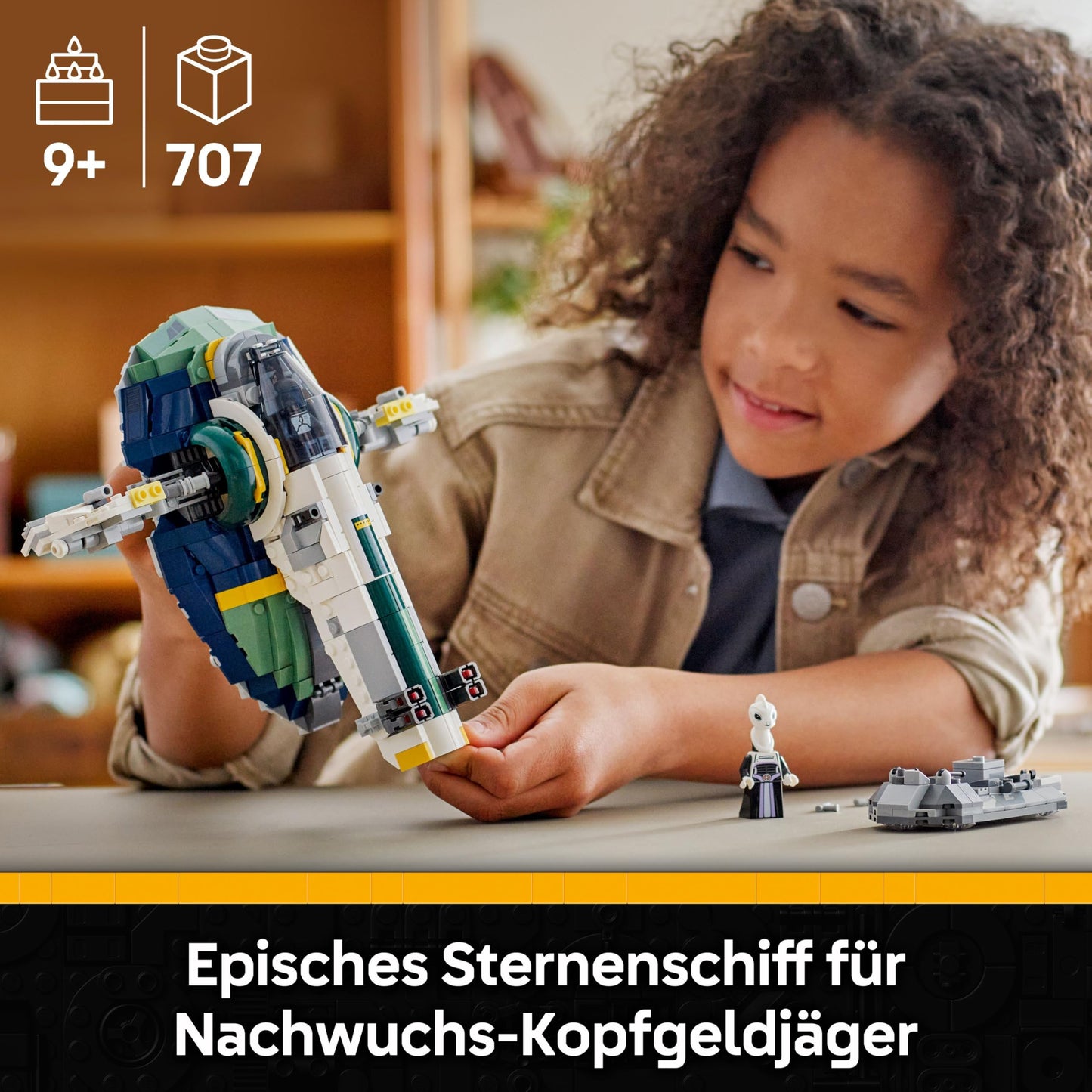 LEGO Star Wars Angriff der Klonkrieger Set de construcție Nave spațiale 707 piese de la 9 ani